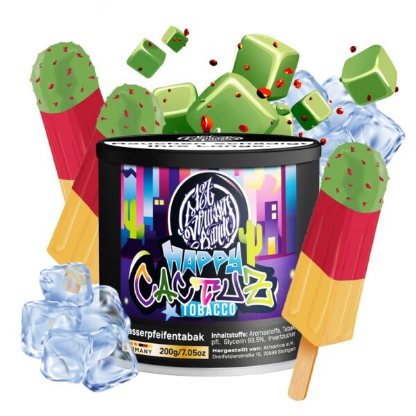 187 Strassenbande Tabak Happy Cactuz 200g - Shisha-Dome